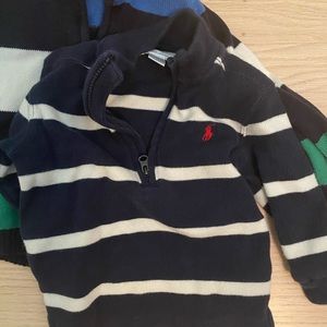 Lot of 3 boys 18-24 month winter sweaters